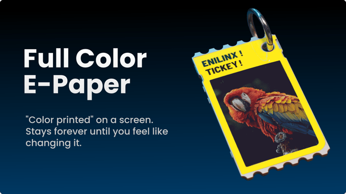 📱Customizable E-Paper Screen