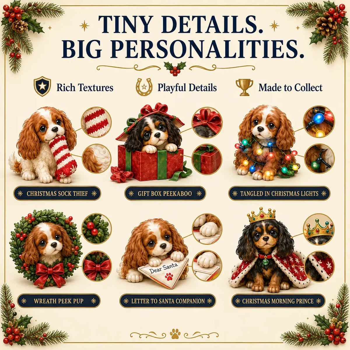 🐶 "24 Days of Cavalier Christmas" 2026 – A 24-day Christmas countdown with 24 collectible Cavalier surprises