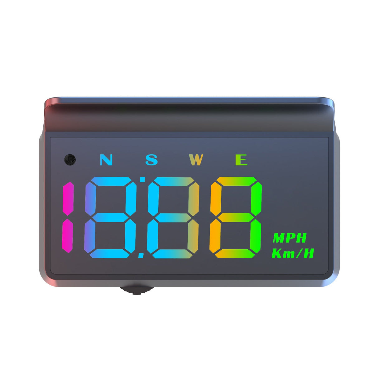 🚀 3D GPS HUD: Plug USB to slash driving risk, No more head-down distraction!