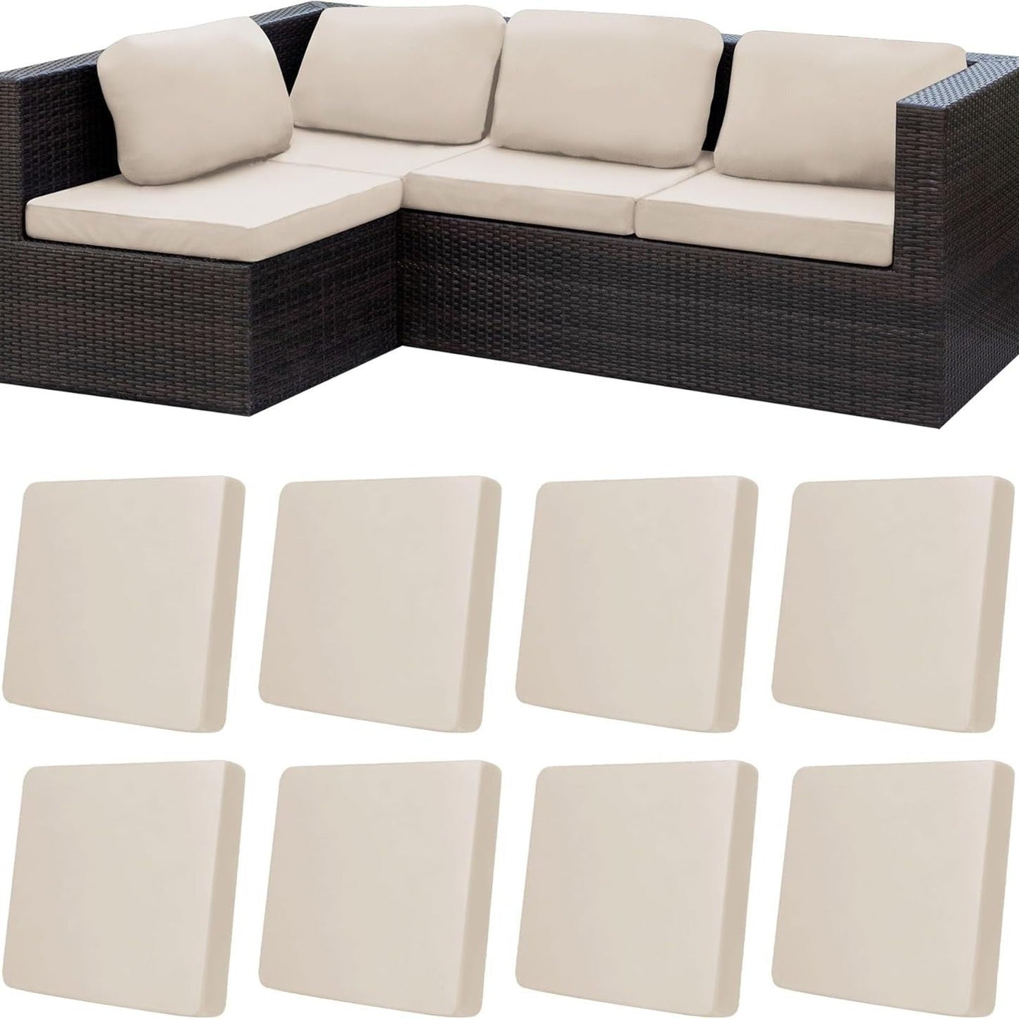 🪑 Stretch Sofa Cushion Covers — Only $9.99 Per Cover