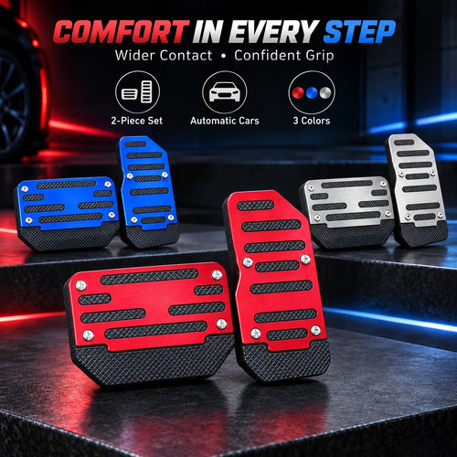 ✨ 2PCS NonSlip Universal Automatic Foot Brake Gas Cover Pad Pedal Accessories Car