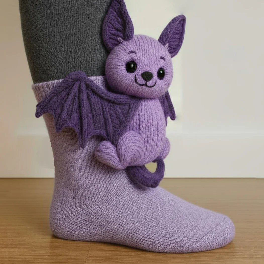 🎅Limited Sale 53% Off 🎄3D Knit Animal Socks