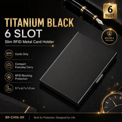 RFID Blocking Metal Card Holder
