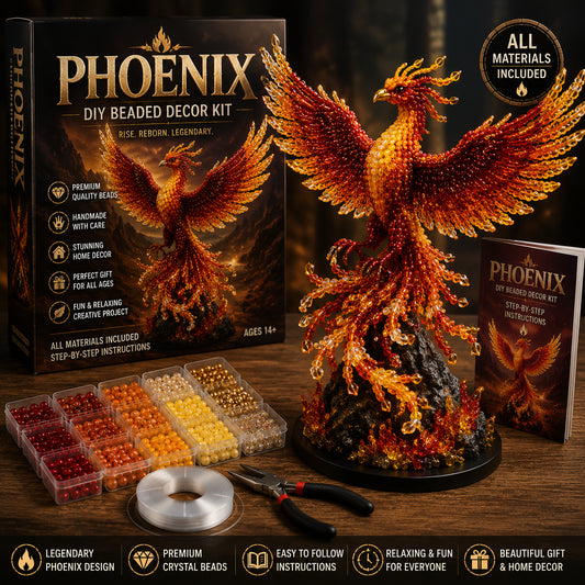 Phoenix&Dragon DIY Beaded Decor Kits - Rise. Reborn. Legendary
