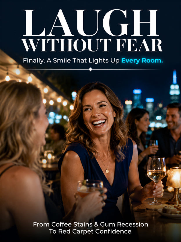 【Restore youthful vitality and smile】Teeth repair whitening gel，7x deeper penetration repairs gums, restoring a youthful, white smile in 7 days!