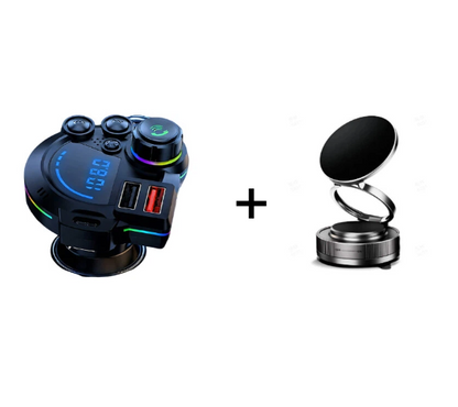 📻 50% OFF NOW! 🚗 Universal Dual-Port Car FM Bluetooth Transmitter – Wireless Music, Hands-Free Calling & Dual USB Charger 🔌