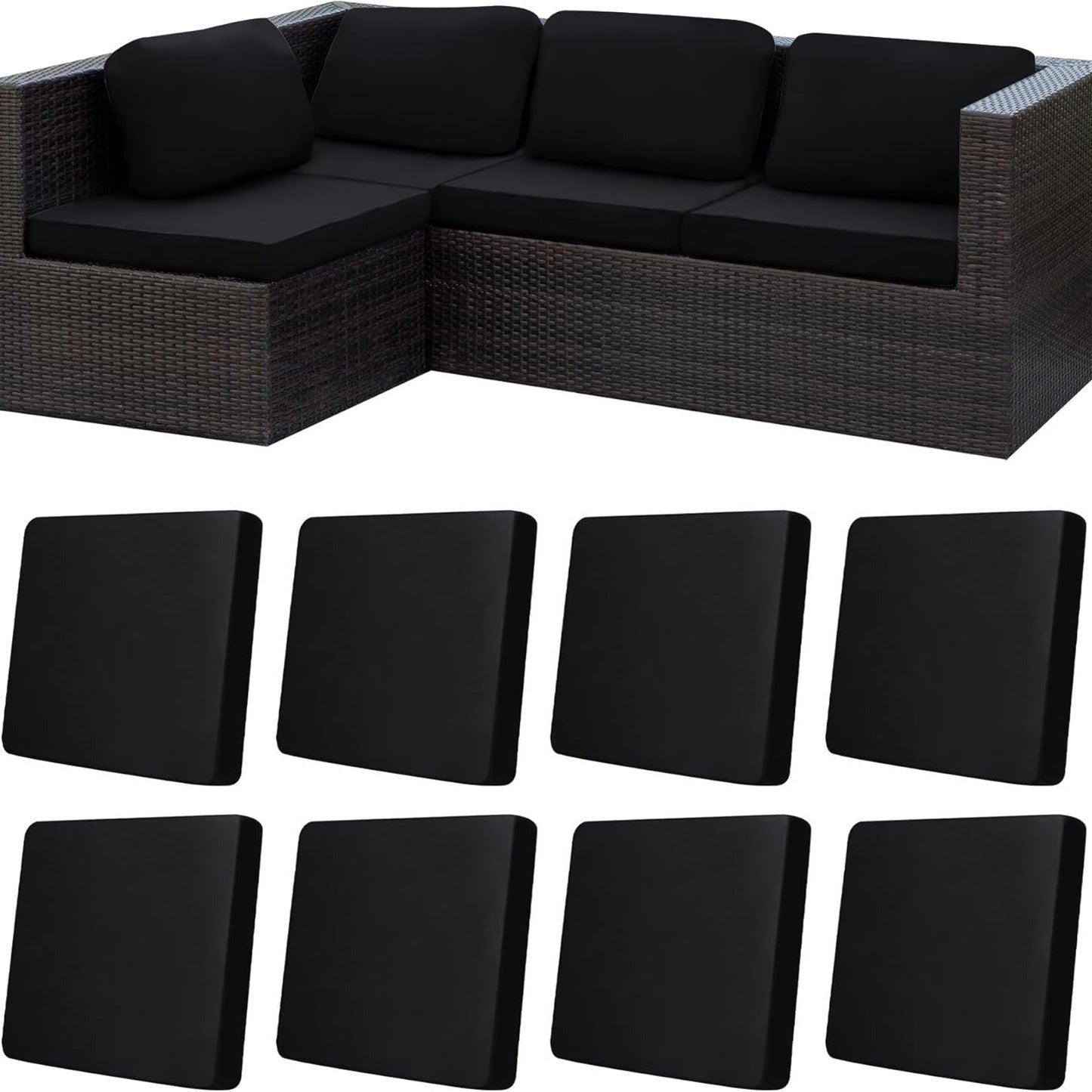 🪑 Stretch Sofa Cushion Covers — Only $9.99 Per Cover