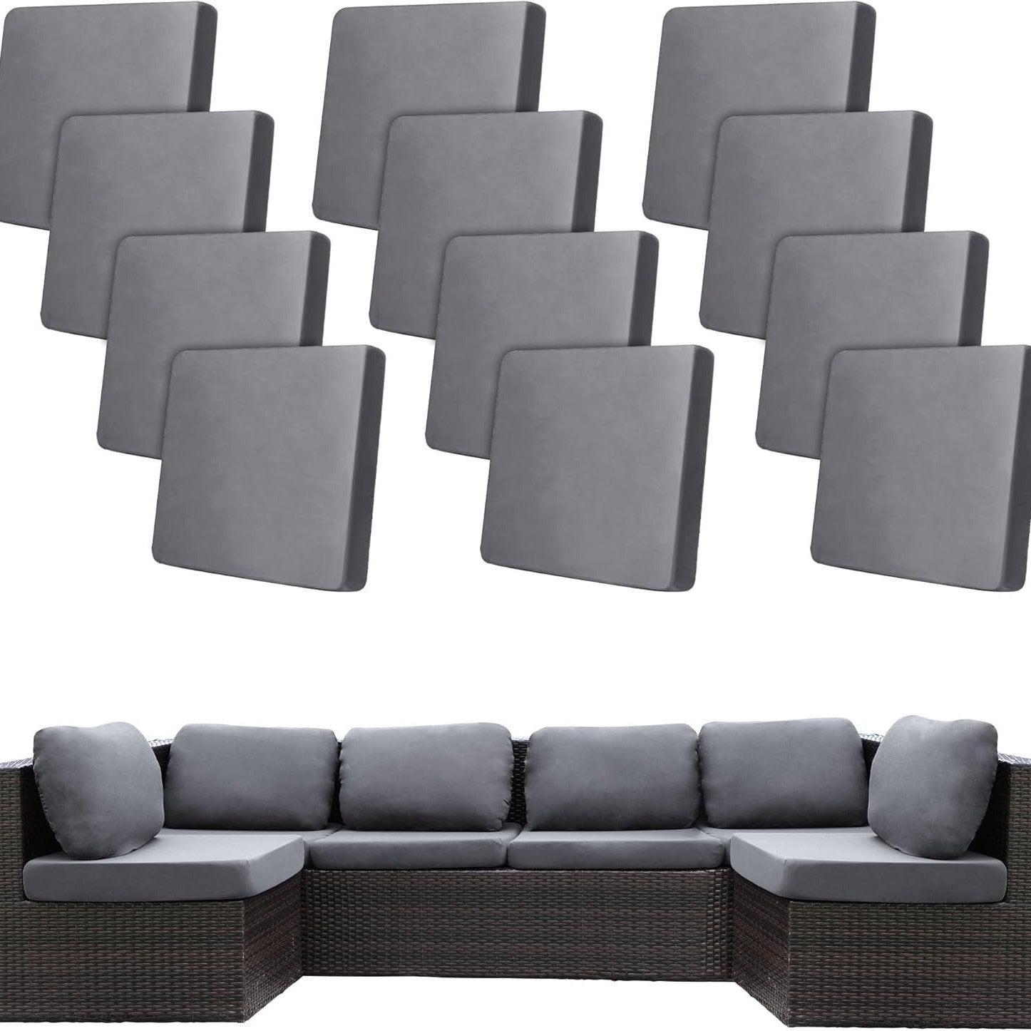 🪑 Stretch Sofa Cushion Covers — Only $9.99 Per Cover