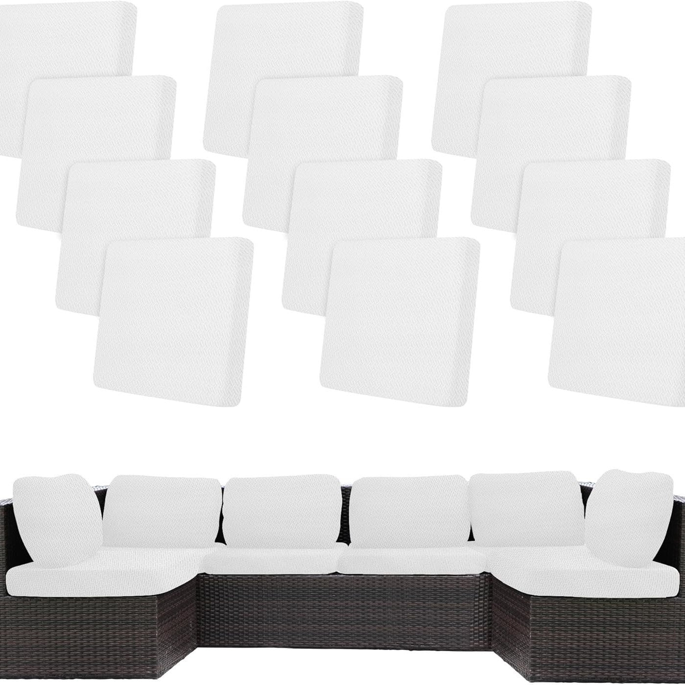 🪑 Stretch Sofa Cushion Covers — Only $9.99 Per Cover