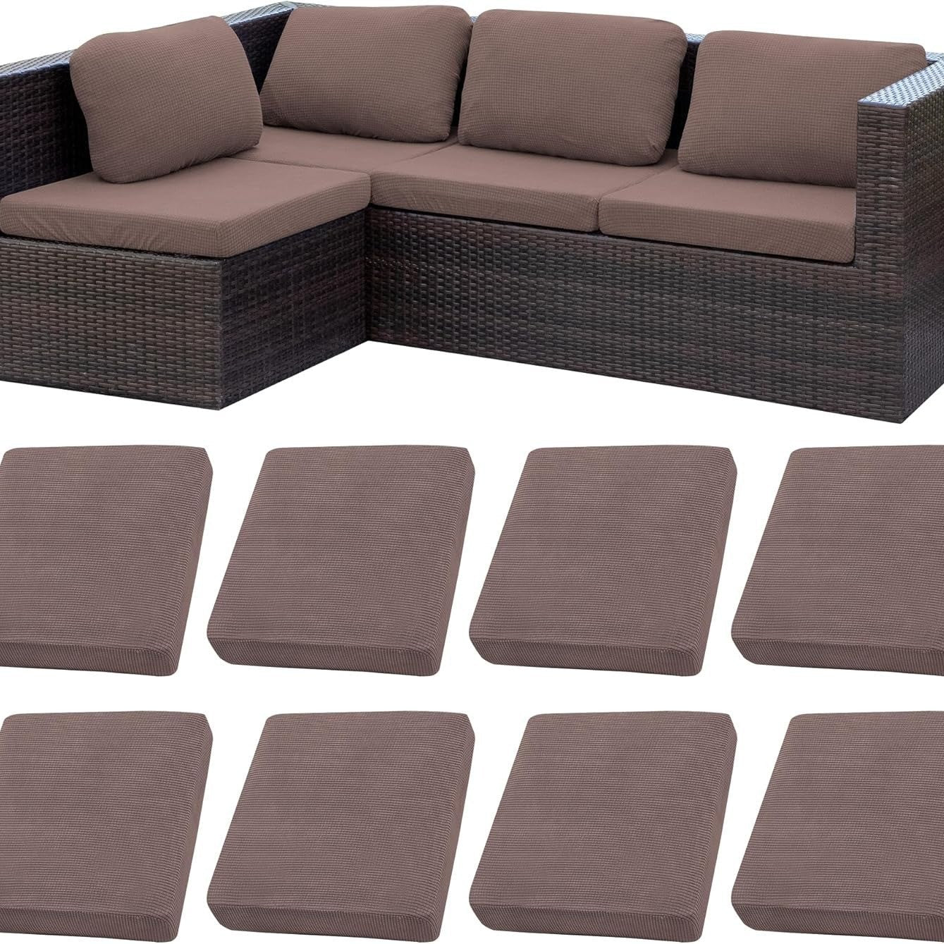 🪑 Stretch Sofa Cushion Covers — Only $9.99 Per Cover