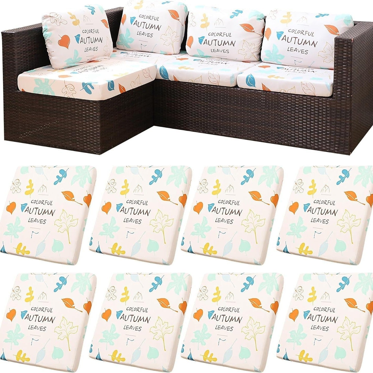 🪑 Stretch Sofa Cushion Covers — Only $9.99 Per Cover