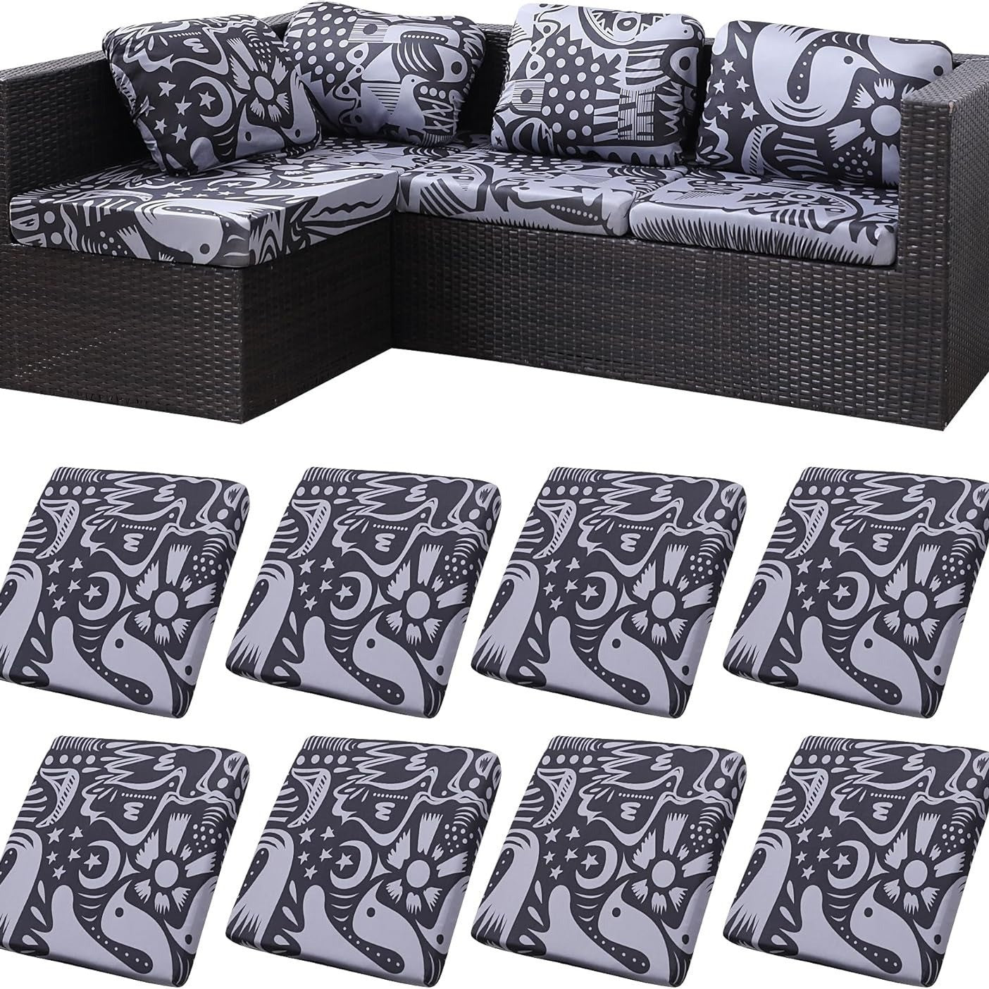 🪑 Stretch Sofa Cushion Covers — Only $9.99 Per Cover