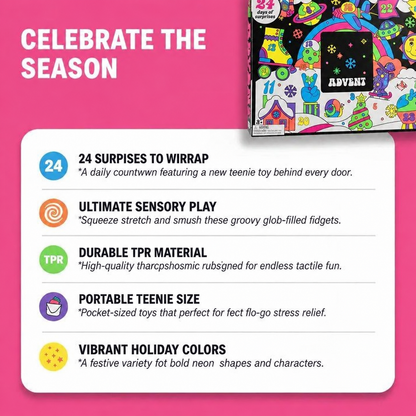 🔥Hot Sale 40% OFF🎁Squishmas Advent Calendar - 2026 Edition