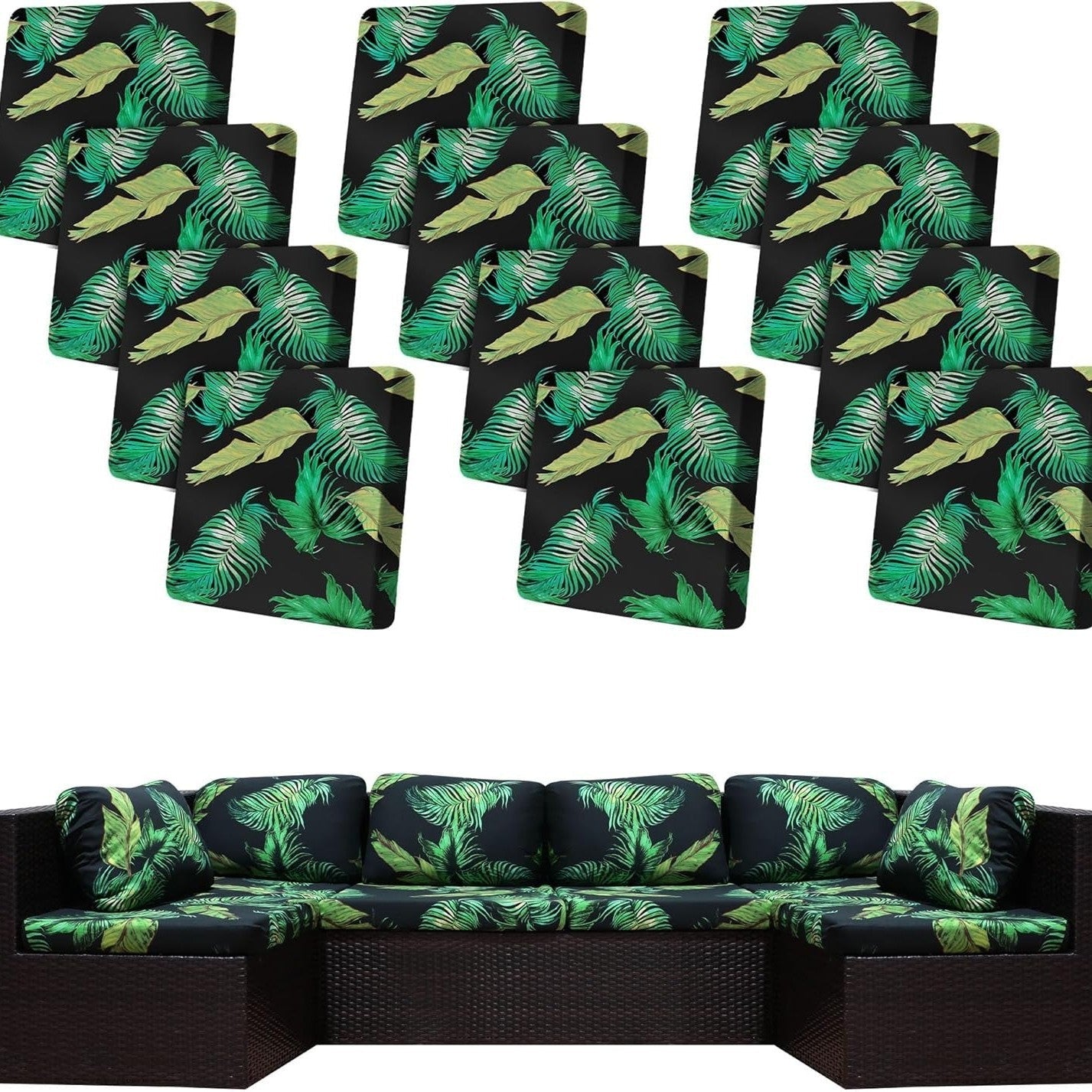 🪑 Stretch Sofa Cushion Covers — Only $9.99 Per Cover