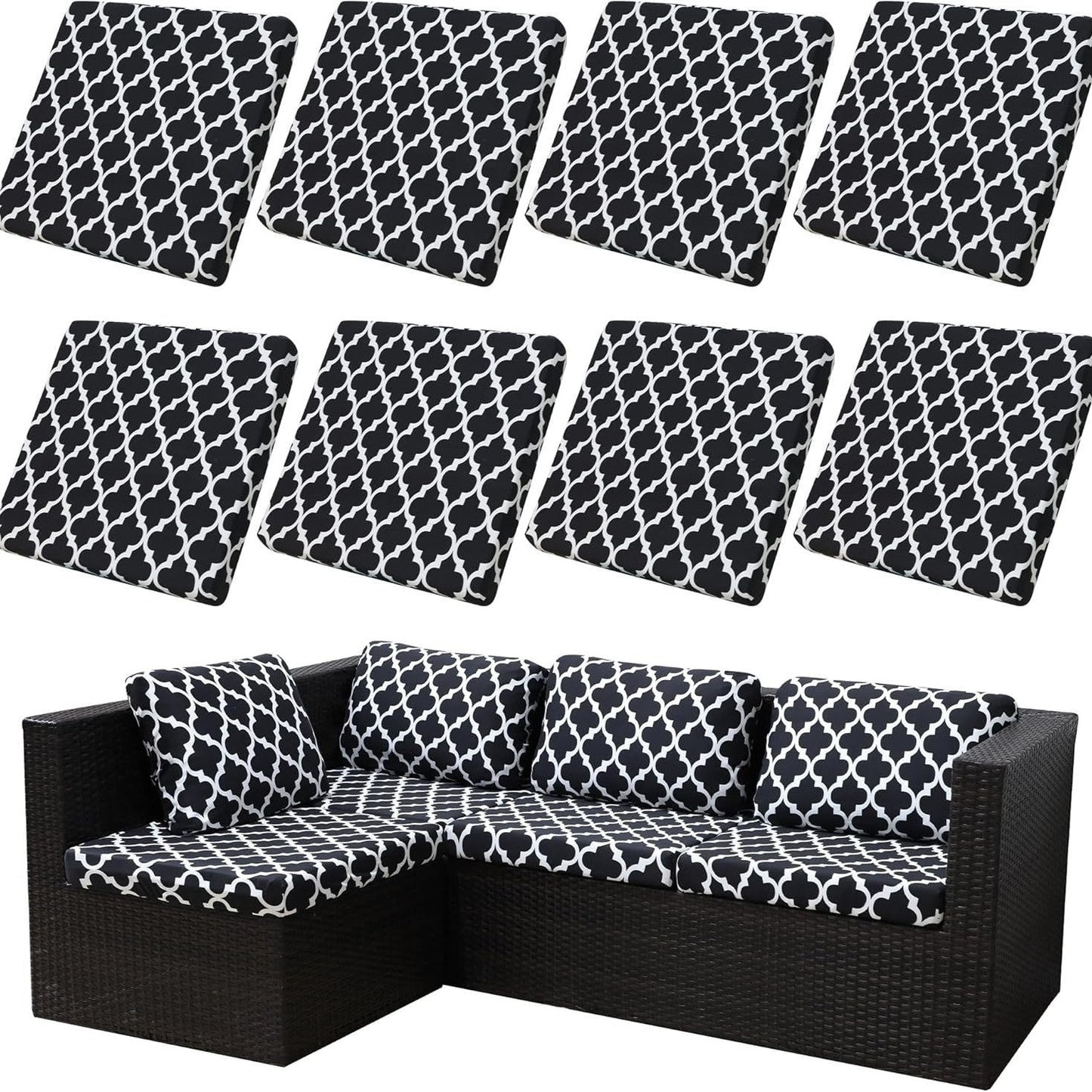 🪑 Stretch Sofa Cushion Covers — Only $9.99 Per Cover
