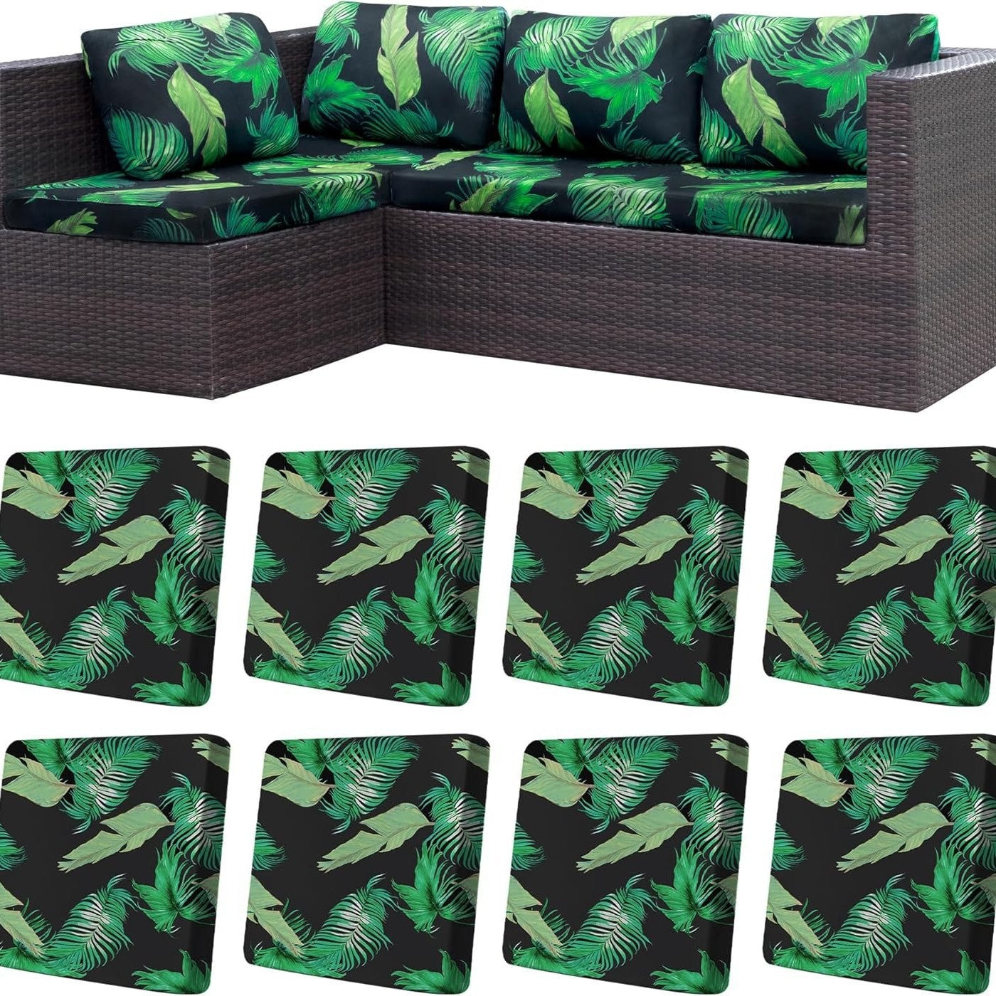 🪑 Stretch Sofa Cushion Covers — Only $9.99 Per Cover