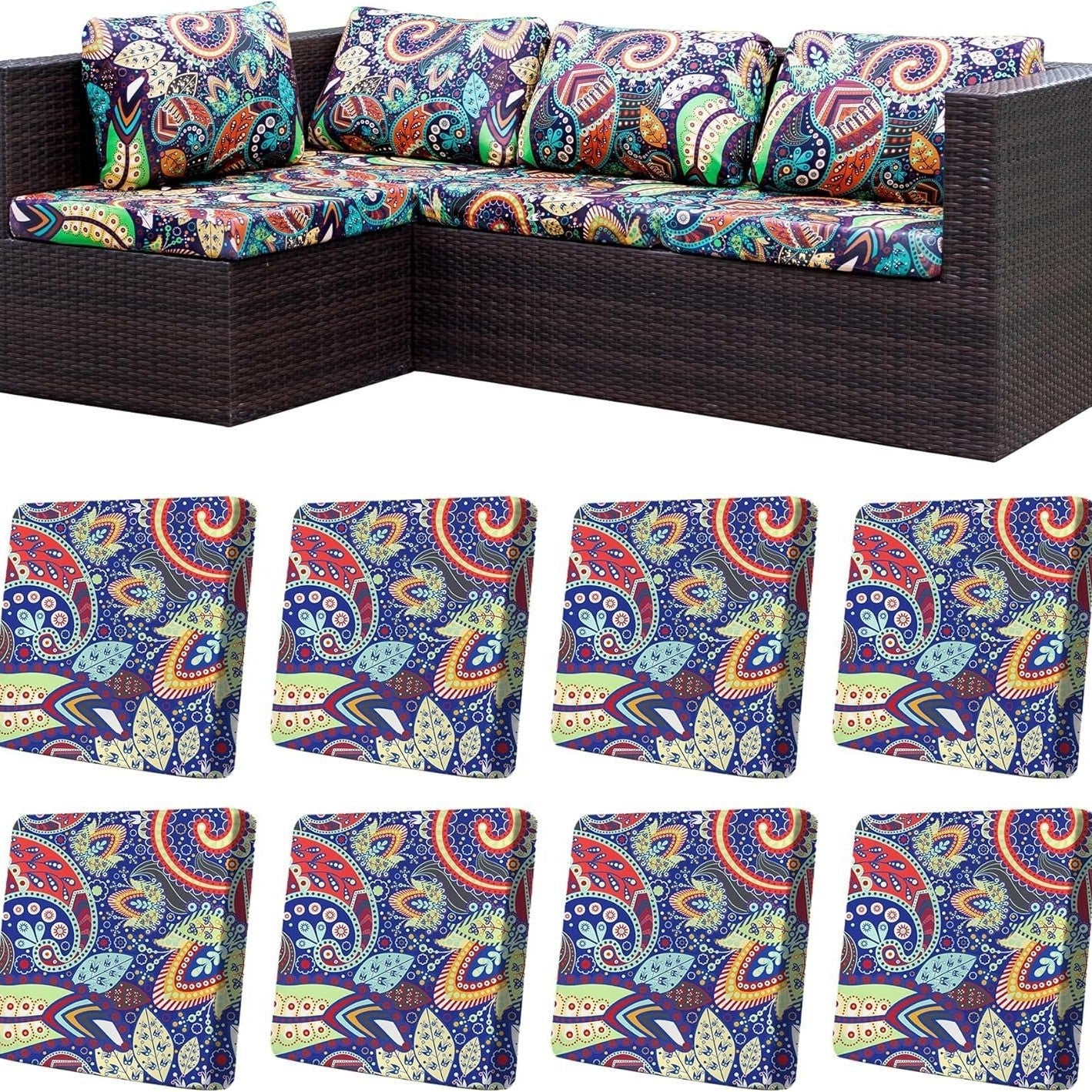 🪑 Stretch Sofa Cushion Covers — Only $9.99 Per Cover