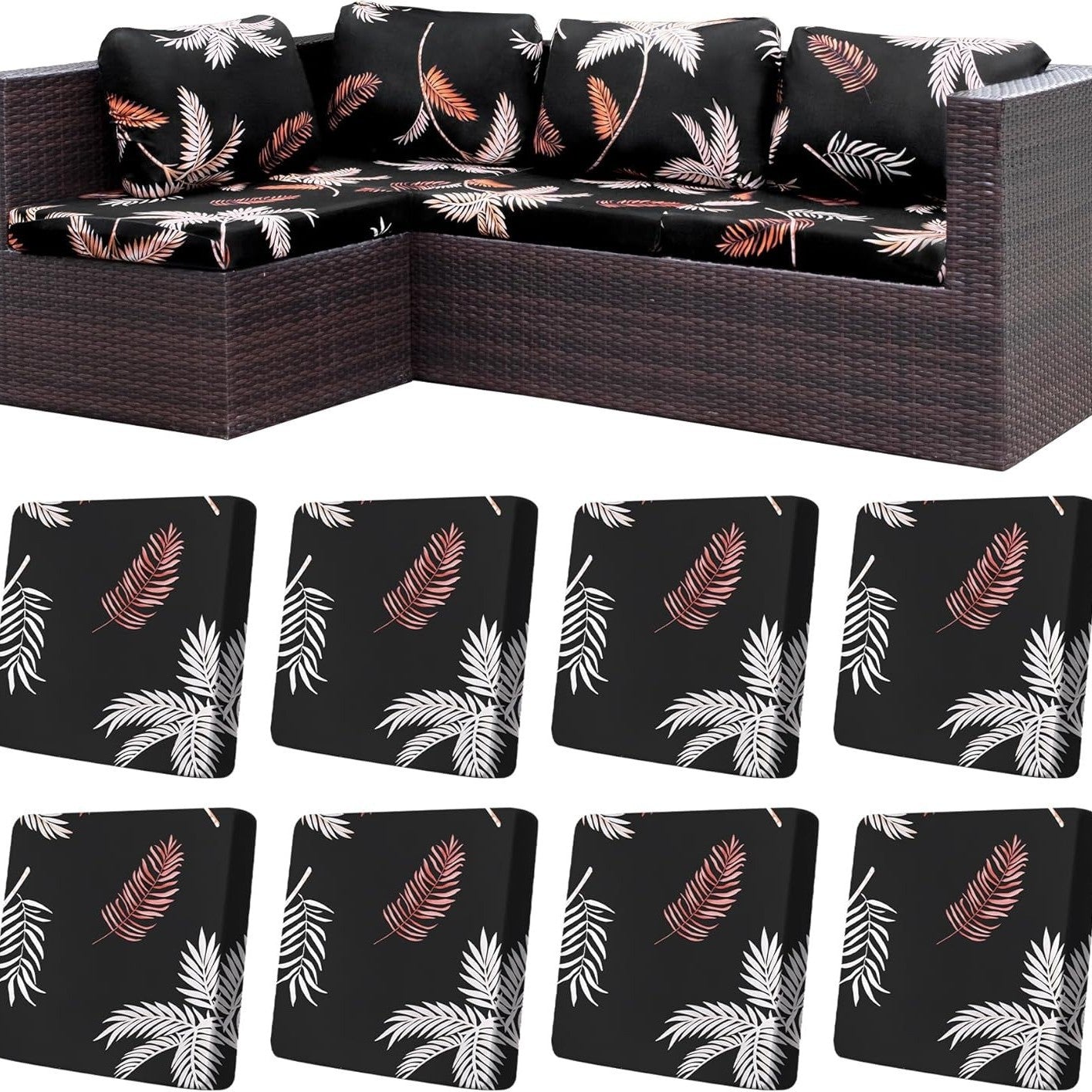🪑 Stretch Sofa Cushion Covers — Only $9.99 Per Cover