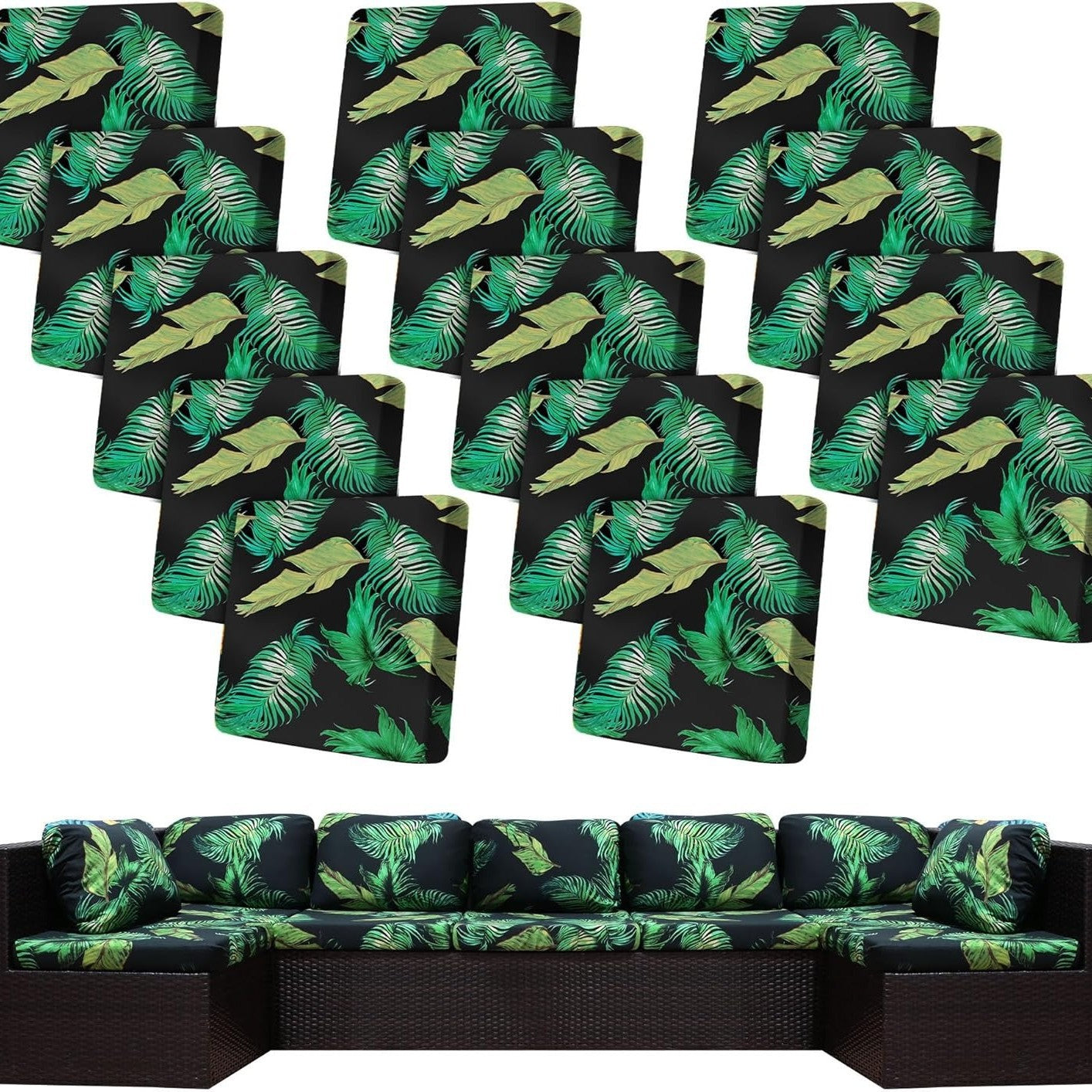 🪑 Stretch Sofa Cushion Covers — Only $9.99 Per Cover