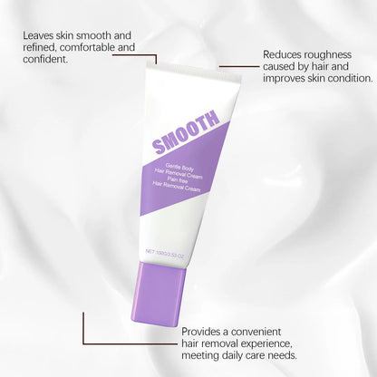 Bikini Pain-Free Hair Removal Cream for Sensitive Skin,Gentle Citrus Sensitive Skin Hair Removal Cream&Spray