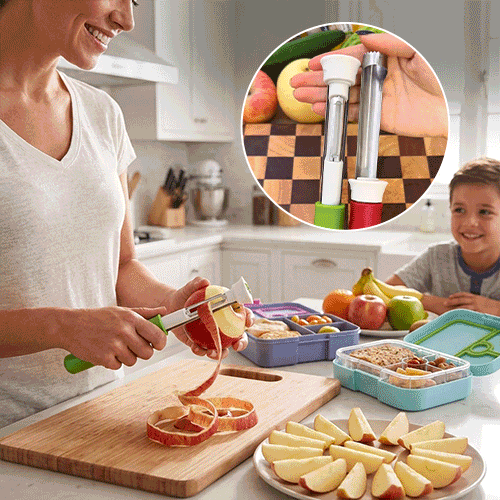 🎁 BUY 1 GET 1 FREE🍎 2-in-1 Apple Corer & Peeler – Easy Fruit Prep