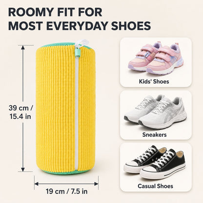 👟 360° Shoe Washing Bags – Deep Clean Sneakers Without Hand Scrubbing