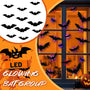 🦇 50% OFF – Glowing 3D Flying Bat Wall Lights | Buy More, Save More