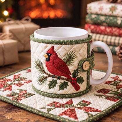 DIY Christmas Mug Cozy Sewing Kit ✨ 9 Festive Designs for Standard‑Size Mugs