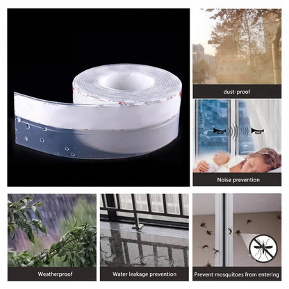 🏡 Universal Door Gap Seal Tape | Block Drafts, Dust & Bugs Instantly