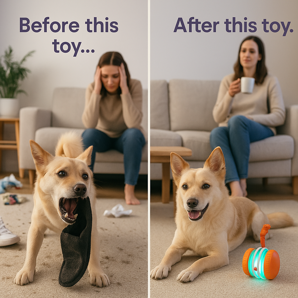 🔥50% OFF🐶Smart Sports Pet Ball - Plush Companion
