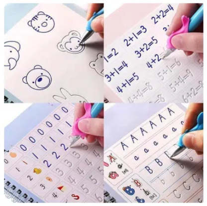 Kids Practice Copybook Set (4Pcs/Set)