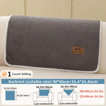 🛋️ Removable Sofa Cover – Washable Non-Slip Couch Protector 🐾