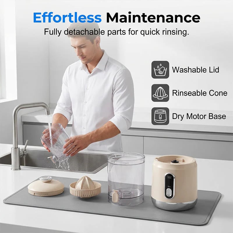 Portable Cordless Electric Citrus Juicer