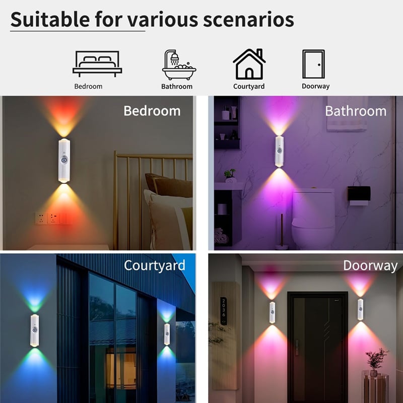 🌈Smart LED Motion Sensor Ambient Light-🎁Buy 1 Get 1 Free