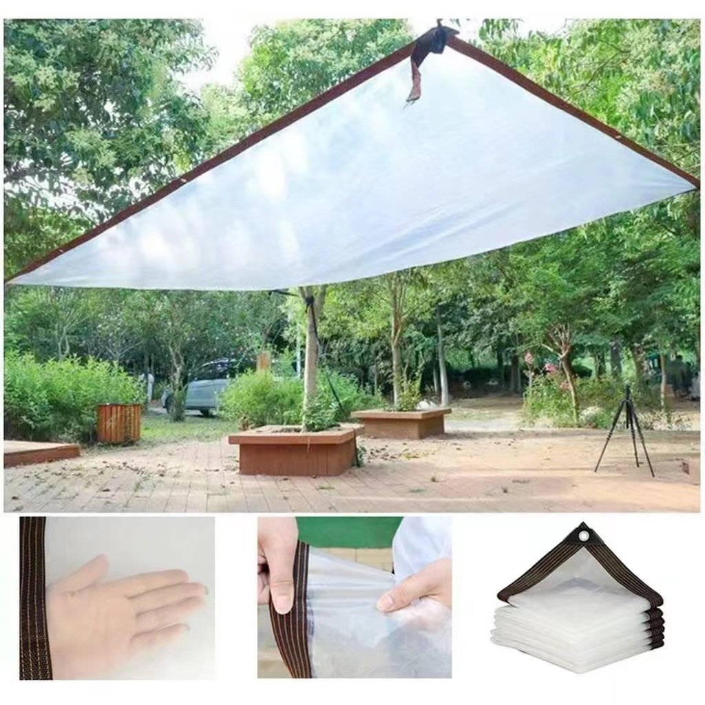 💦🌊 Clear Waterproof Tarp – Keep Rain Out Without Blocking the Light