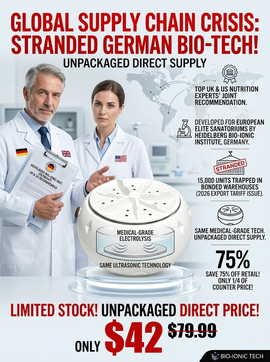 Ultrasonic Fruit Cleaner | Remove 99.9% Pesticides | Bio Tech Purifier | Silent Wash