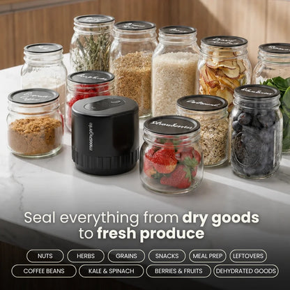 Mason Genie® Vacuum Sealer Kit