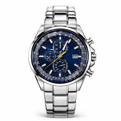 ⌚ Swiss Pilot Watch｜Authentic Swiss‑handcrafted, microscope‑calibrated movement, lifetime‑no‑replace solar movement, professional 20ATM waterproof 💧