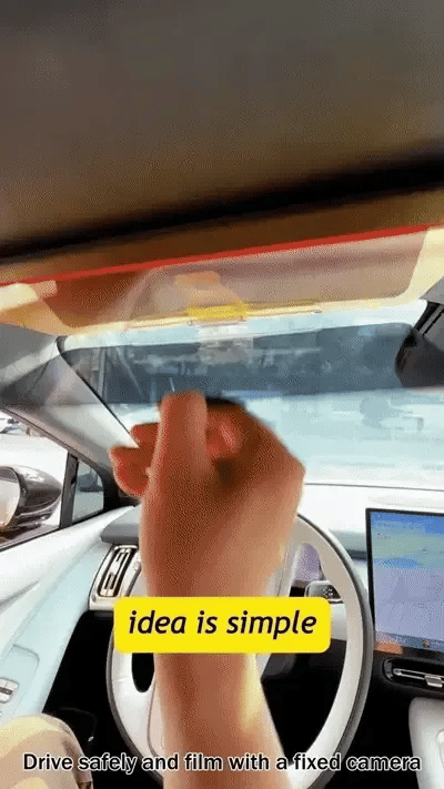 🚗Sun Visor for Car Universal Anti-Glare Polarized Visor Extender