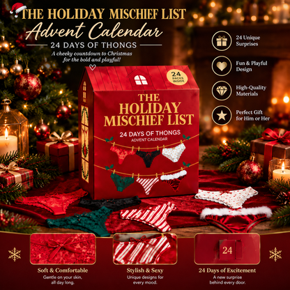 🎁 🔥24 Days of Temptation™ 🔥🎁– Luxury Lingerie Advent Calendar for Someone Special