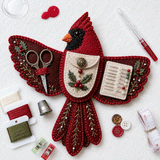 🐦 Bird-Shaped Felt Sewing Organizer DIY Kit