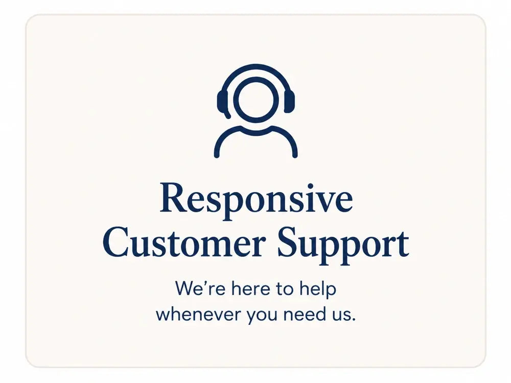 Responsive customer support
