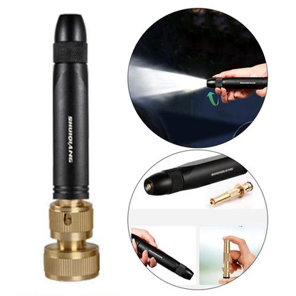 🏆Flash Sale 💦 Portable Adjustable Metal Sprayer Nozzle 🔥 High Pressure For Garden