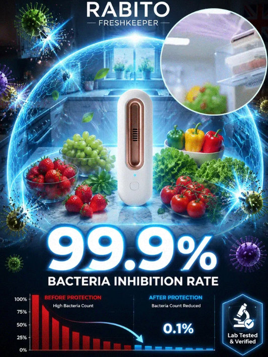 🔥Smart Fridge Purifier & Deodorizer | Keep Food Fresh 3X Longer — Last 50 Units at 50% OFF!