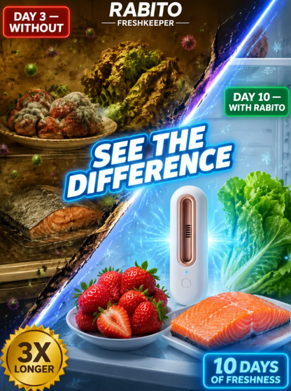 🔥Smart Fridge Purifier & Deodorizer | Keep Food Fresh 3X Longer — Last 50 Units at 50% OFF!
