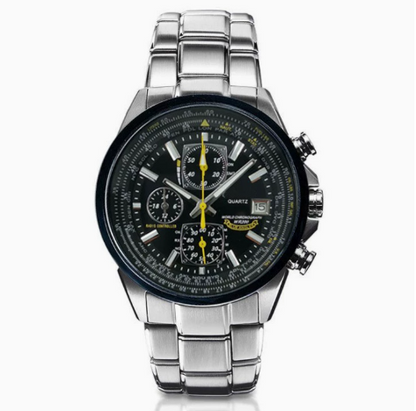 Swiss Pilot Watch ⌚ | Swiss-Crafted Precision, Solar Powered & 20ATM Waterproof