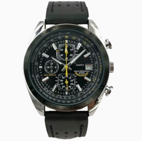 Swiss Pilot Watch ⌚ | Swiss-Crafted Precision, Solar Powered & 20ATM Waterproof