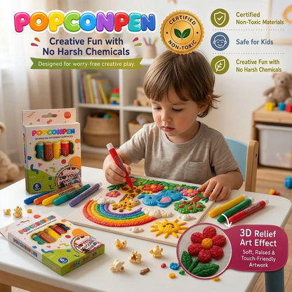 🔥Last Day Promotion 60% OFF 🖍️3D Relief Art Pen – Turn Flat Drawings Into Touchable 3D Art🪄