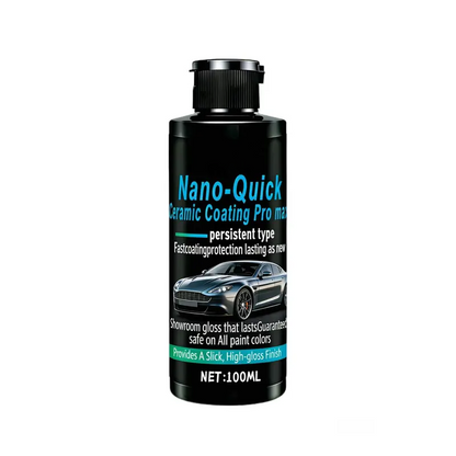 🚘 Nano Ceramic Car Paint Coating – Quick Gloss & Shine Care
