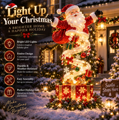 🎅✨ Santa's Magic Gift Lamp 🎁🌟